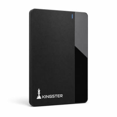 KINGSTER Portable External Hard Drive, Type-C USB 3.0, Black – Available in 320GB, 500GB & 1TB